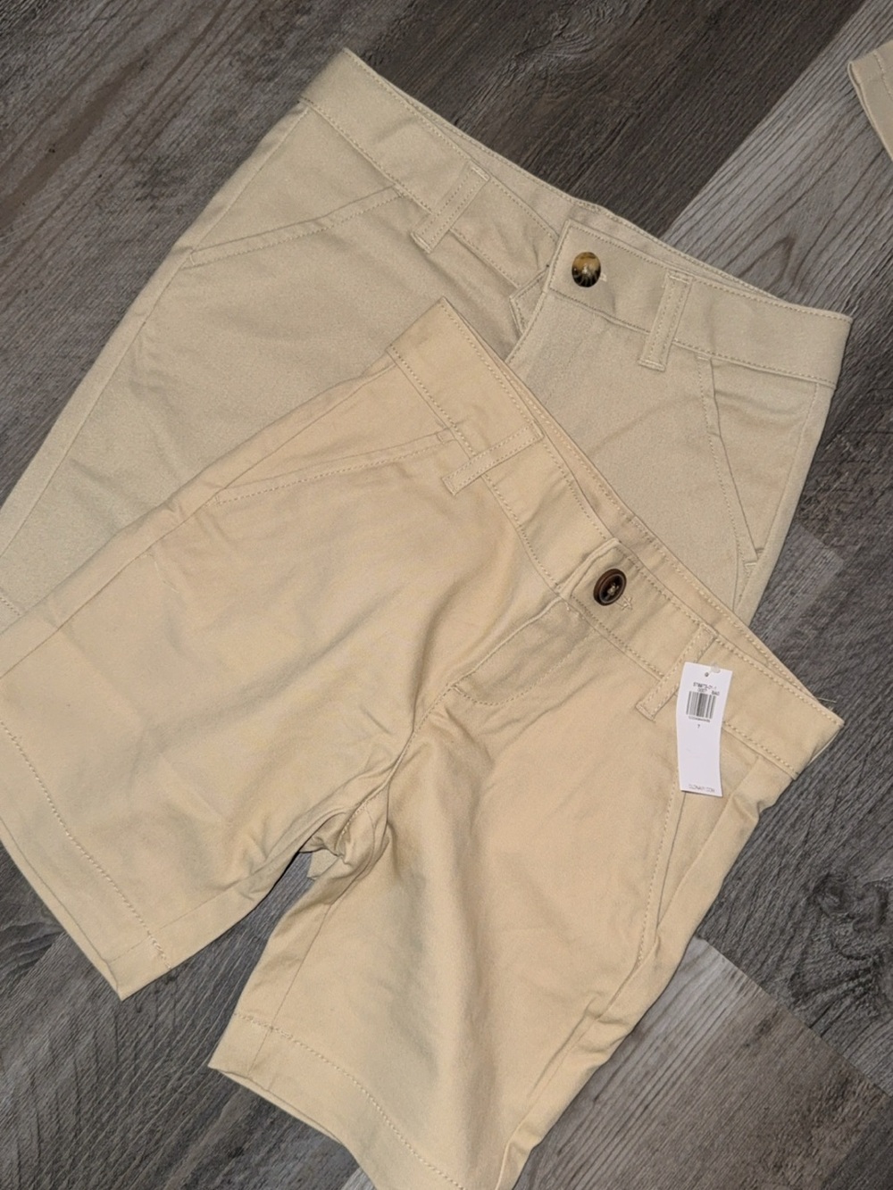 Tan Khaki School Uniform Shorts